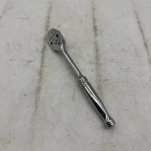 Snap on Tools USA NEW 3/8" Drive 100-Tooth Cynergy Standard Chrome Ratchet F100 - Picture 1 of 5