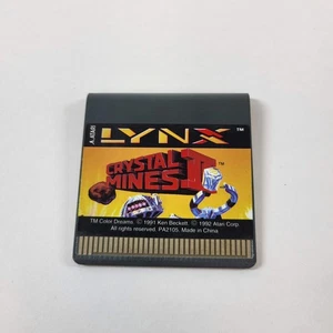 Crystal Mines II (Atari Lynx, 1991) Cartridge Only - Picture 1 of 2