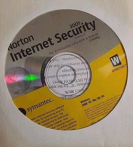 Norton Internet Security 2.5 2001 Windows Installation Disc For PC Compaq Sealed - Picture 1 of 4