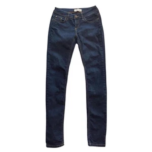 Mos Mosh Women’s Slim Jeans Low Waist Size 25 Navy Skinny Pants - Picture 1 of 8
