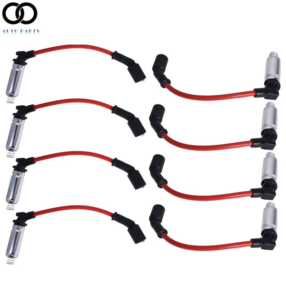 8x Cable de encendido de bujía de alto rendimiento para 05-08 Saab 9-7x Chevy GMC Yukon Foto 1 de 4