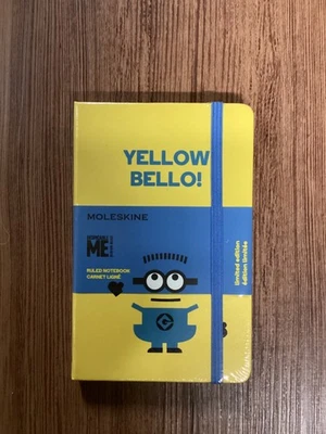 Миньон желтый Bello презренный я молескин управляемый ноутбука редкая новый - Изображение 1 из 3