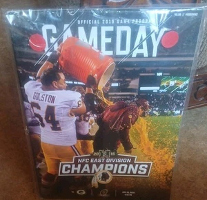 2015 NFC EAST DIVISION CHAMPIONS GAMEDAY OFFICIAL 2015 GAME PROGRAM SEALED - Picture 1 of 9
