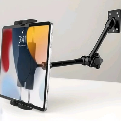 Woyeli Tablet Mount. Multi-Adjust, Bi-Fold, 360⁰ Ball Swivel. iPads, Phones. New - Image 1 of 4