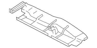 Genuine Nissan 2012-2014 Nissan Versa - Sight Shield 21496-3AB3A - Image 1 of 2