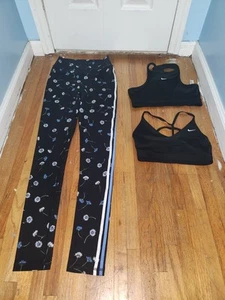The Upside Floral Leggings Size Small And 2 Set Of Sports Bras Size Small - Picture 1 of 1