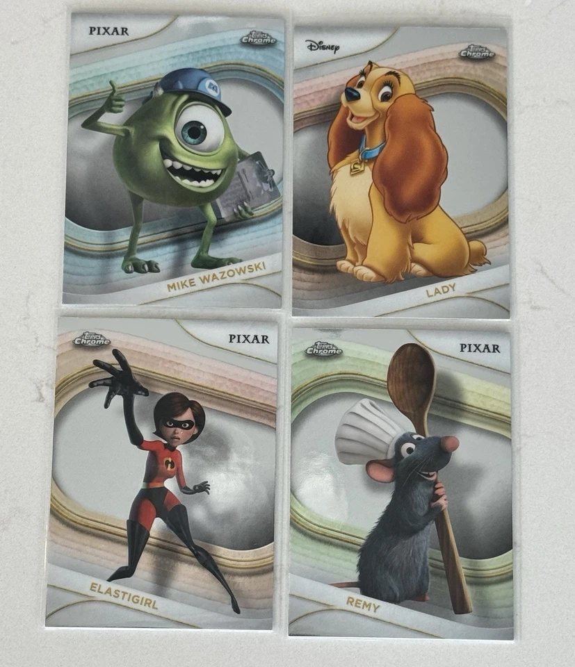 2025 Topps Chrome Disney Base #1-200 Completa tu conjunto - Tú eliges la tarjeta Foto 1 de 1