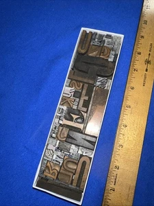 Vintage Letterpress Dingbats Variety of Designs! Wood & Lead Blocks Printing #70 - Picture 1 of 14