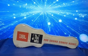 THE WHO JBL PRESENTS PRO AUDIO COMES HOME COMPRESSED GUITAR SHAPED T-SHIRT NEW - Picture 1 of 4