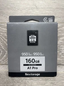 Nextorage Japan CExpress Type A Card NX-A1PRO 160GB VGP 400 Read/Write 950 MB/s - Picture 1 of 4