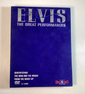 Elvis Presley The Great Performances DVD 3 Disc Box Set Blue Suede 2002 - Picture 1 of 10