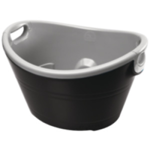 Igloo 00049453 Party Bucket,20 Qt.,Black And Silver