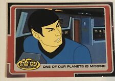 Star Trek Trading Card Sticker #1 Spock Leonard Nimoy