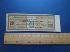 K Zinsschein Brauerei Zirndorf Nurnberg #47 20 Mark 1922 Schleicher Schüll Duren