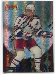 1994-95 Finest Bowman's Best Refractor 12 Brian Leetch