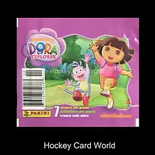 (HCW) 2012 Nickelodeon Dora The Explorer (7 Album Sticker Panini Pack)