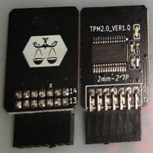 Für ASUS Windows 11 Motherboard Chip TPM 2.0 Modul 14-1 Pin TPM Sicherheitsmodul - Afbeelding 1 van 2
