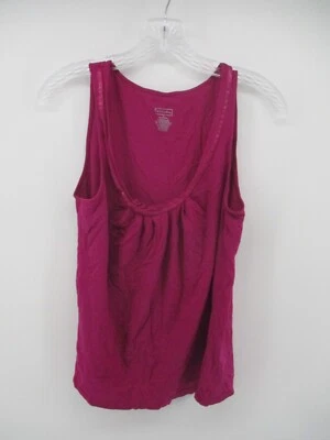 Merona中号无袖圆领褶皱领恤衫 — 第 1/4 张图片