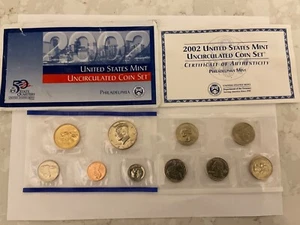 2002 United States Mint Uncirculated Coin Set Denver - Picture 1 of 2