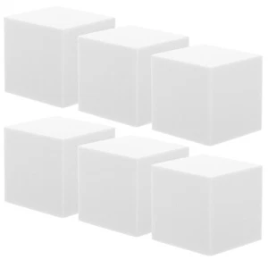 6Pcs Foam Block Large Foam Cube Blank Foam Block DIY Painting Foam Craft Foam - Picture 1 of 12