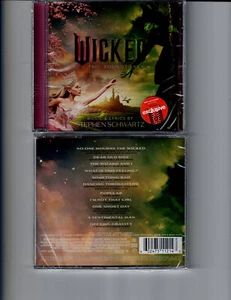 WICKED THE SOUNDTRACK -OST (CD 2024) NEW*11 TRACKS*GRANDE*ERIVO* BONUS POSTER - Imagen 1 de 1