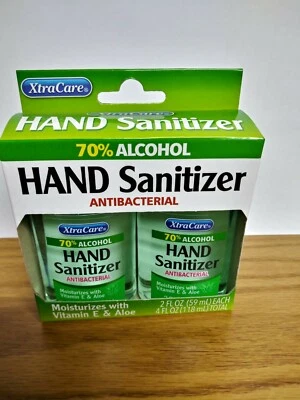 Xtracare Antibacteriano Desinfectante de Manos Vitamina E y Aloe Perfumado, 2-ct. Pack Foto 1 de 2