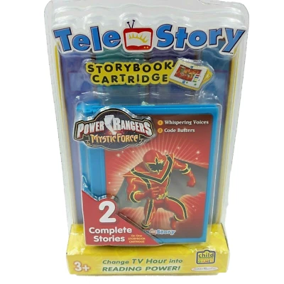Cartucho Tele Story Power Rangers Mystic Force 2 histórias completas voz sussurrante - Imagem 1 de 4