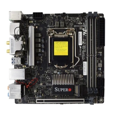 Intel Z370 Motherboard Supermicro C7Z370-CG-IW LGA1151 DDR4 for Intel Core i9/i7 - Image 1 of 4