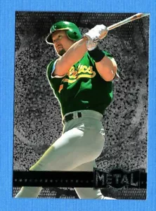 Atletismo Mark McGwire Metal Universe Platinum #101 1996 - Imagen 1 de 1