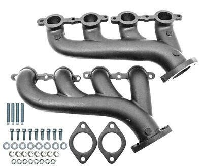  LS Swap Cast Iron Exhaust Manifold Headers  Chevrolet LS1LS2LS3 4.8L 5.3L 6.0L  - Image 1 of 4