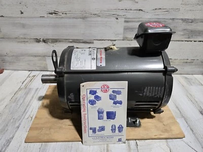 *US Motors H21663 10 HP 1760 RPM 208-230/460V General Purpose Motor 3P - Image 1 of 4