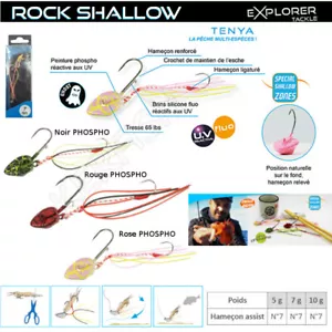 Leurre ROCK SHALLOW Micro tenya tous poissons 5g 7g 10 g Phosho red black pink - Imagen 1 de 4