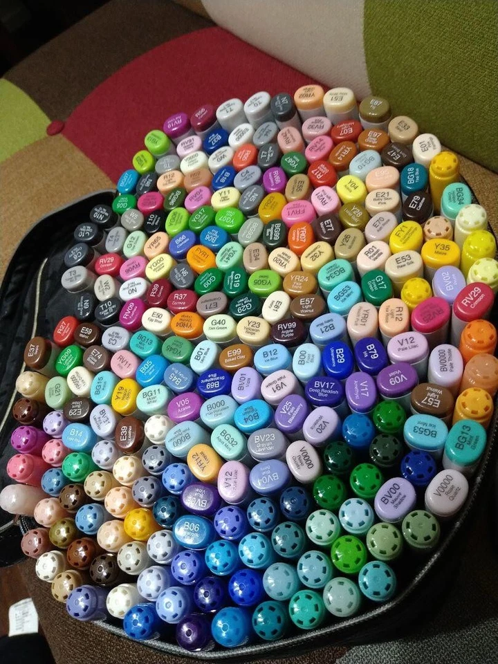 Copic Marker Sketch Pen Bulk Set Art Manga Anime Color Alcohol F/S From Japan - Image 1 of 1