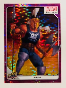 Marvel Platinum Pink Pulsar #022 #22 Alpha Ares #1/33 (PC) 2023 exclusivo paquete electrónico - Imagen 1 de 2