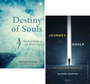 Destiny of Souls And Journey of Souls 2 Books Collection Set By Michael Newton - Imagen 1 de 1