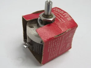 Resistencia variable OHMITE RP102SD6R0KK M22/03-00052SD 6 ohmios 2,04 A nueva #T2-7 - Imagen 1 de 9