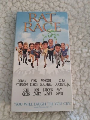 Rat Race (VHS, 2002) John Cleese Seth Green Rowan Atkinson Jon Lovitz - Image 1 of 3