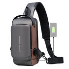 USB Charging Sport Sling Anti-Theft Shoulder Bag Crossbody Bags Chest Daypack AU