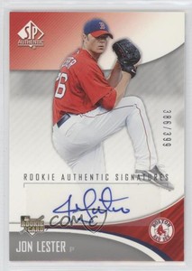 2006 SP Authentic Signatures /399 Jon Lester #277 Rookie Auto RC