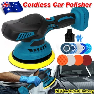 For Makita 18V 6" Cordless Rotary Car Polisher Buffer Sander Polishing Machine - Picture 1 of 19