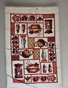 (1) Vtg New Old Stock - KASIN Brand 1970's Kitchen Towel/Tea Towel - Picture 1 of 11