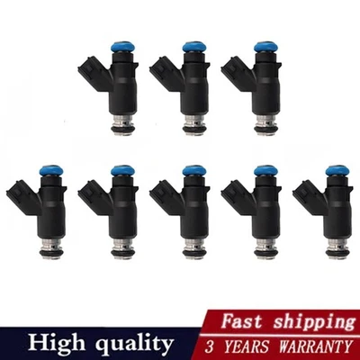 Set of 8 Fuel Injectors 12587269 for 2009 Isuzu NPR GMC YUKON XL 1500 6.0L V8 US - Image 1 of 4