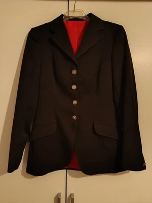 Reitjacke Turnierjacket Blazer Pikeur Reitmode Größe S Schwarz Damen - Bild 1 von 4