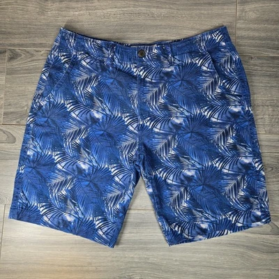 Pantalones cortos Arizona para hombre 36 azul palma hawaiana Foto 1 de 4