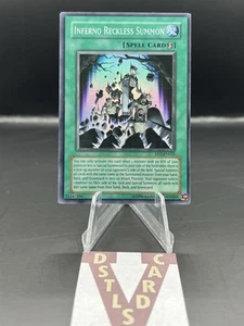YuGiOh - INFERNO RECKLESS SUMMON DP2-EN025 Super Rare LP - Bild 1 von 3