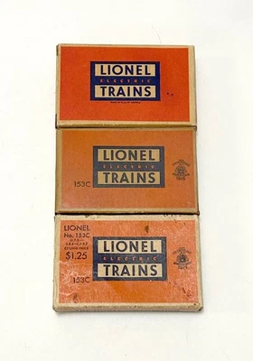 Postwar Lionel 153C Track Contactor THREE VARIATIONS OB - Image 1 of 4