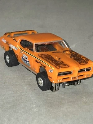 Pontiac GTO Beswick Model Motoring 1969 The Judge ho slot car AW chasis Tjet  Foto 1 de 4