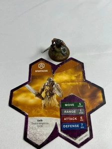 Heroscape Spartacus Gladiator Champion w/ Card – Thora’s Vengeance Expansion - Picture 1 of 7