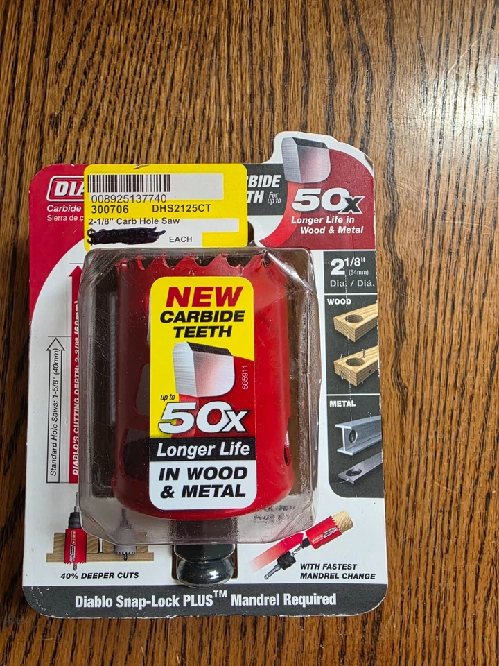 Freud DHS2125 High Performance Hole Saw