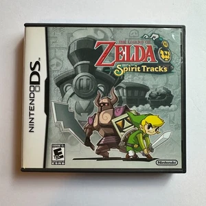 The Legend of Zelda Spirit Tracks OEM DS Case + Manual Only NO GAME - Picture 1 of 7